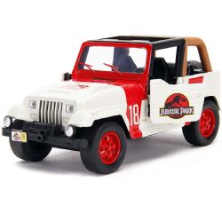 VÉHICULE - JEEP WRANGLER JURASSIC PARK 1:32